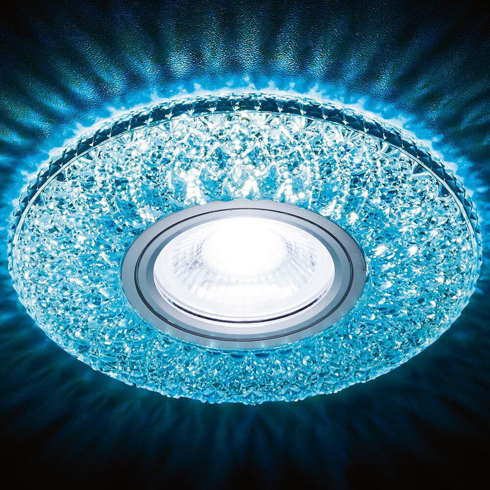 Встраиваемый светодиодный светильник Ambrella Light Led S333 BL/CLD