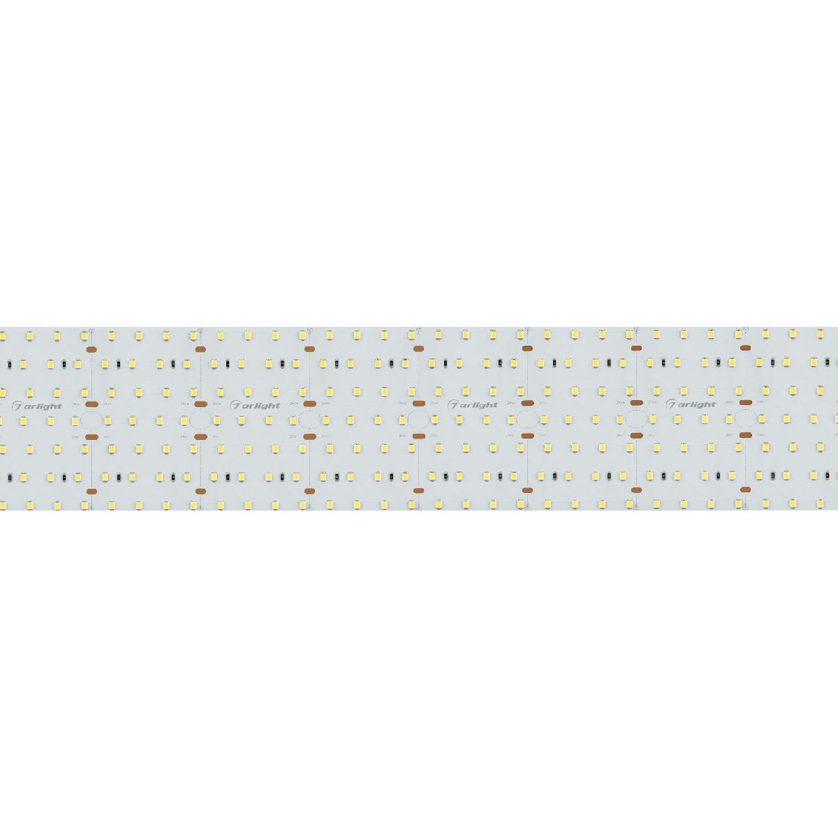 Светодиодная лента Arlight S2-A560-85mm 24V Warm3000 (40 W/m, IP20, 2835, 2.5m) 021211(2)