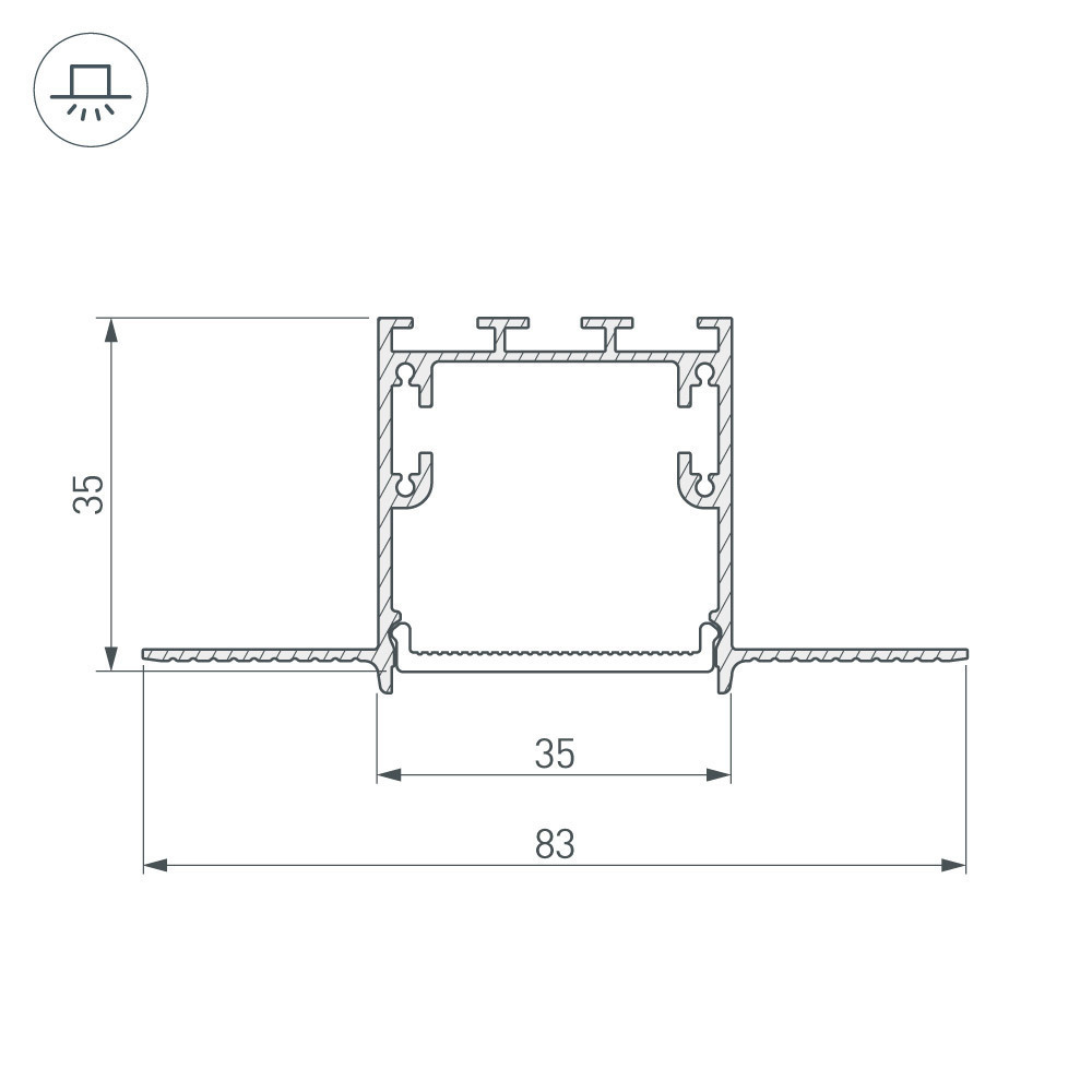 Тройник Arlight SL-LINIA32-FANTOM 030098