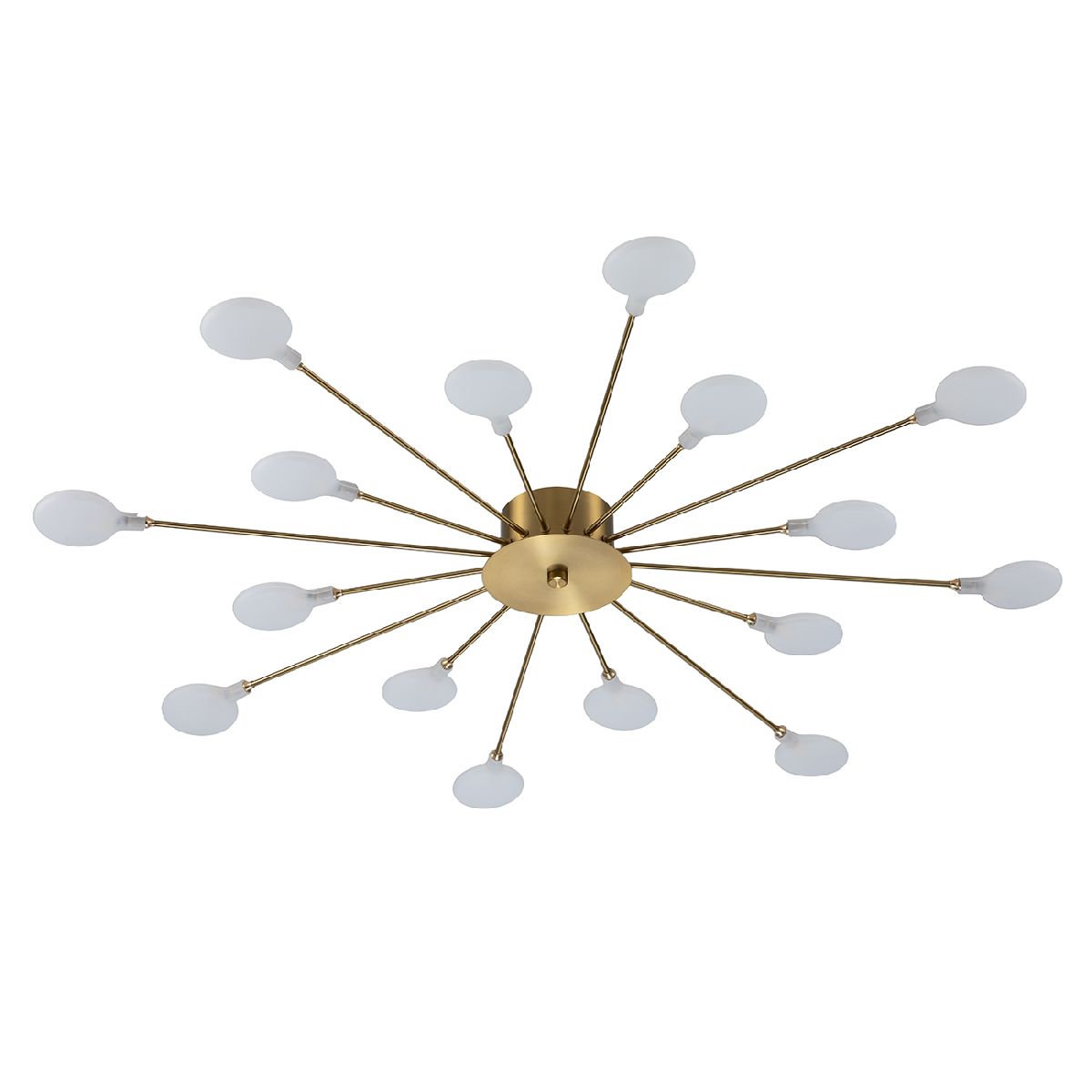 Потолочная люстра для низкого потолка Escada Starfall 2109/16 Copper