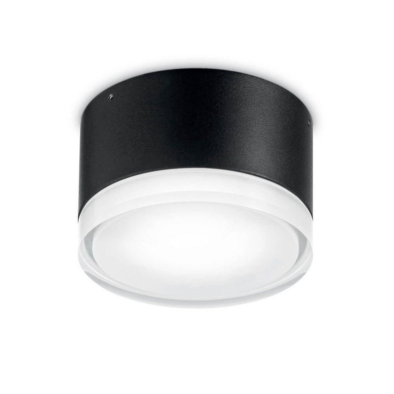 Уличный светильник Ideal Lux Urano PL1 Small Nero 169170
