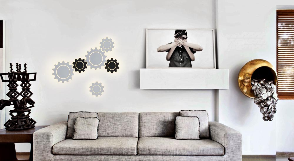 Настенный светодиодный светильник Elektrostandard Gear L LED белый MRL LED 1100 4690389125379