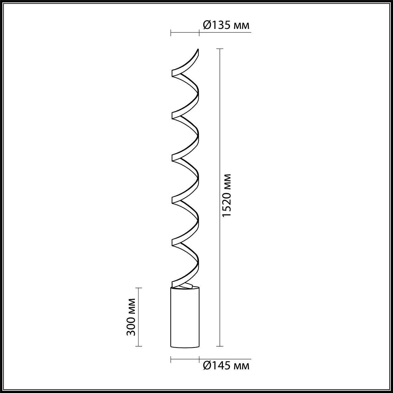 Торшер Odeon Light Spira 3832/30FL
