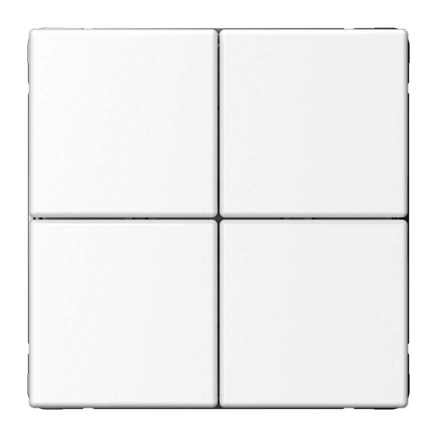 Выключатель 4-клавишный сценарный, сх. 1 Systeme Electric ArtGallery Белый GAL000174