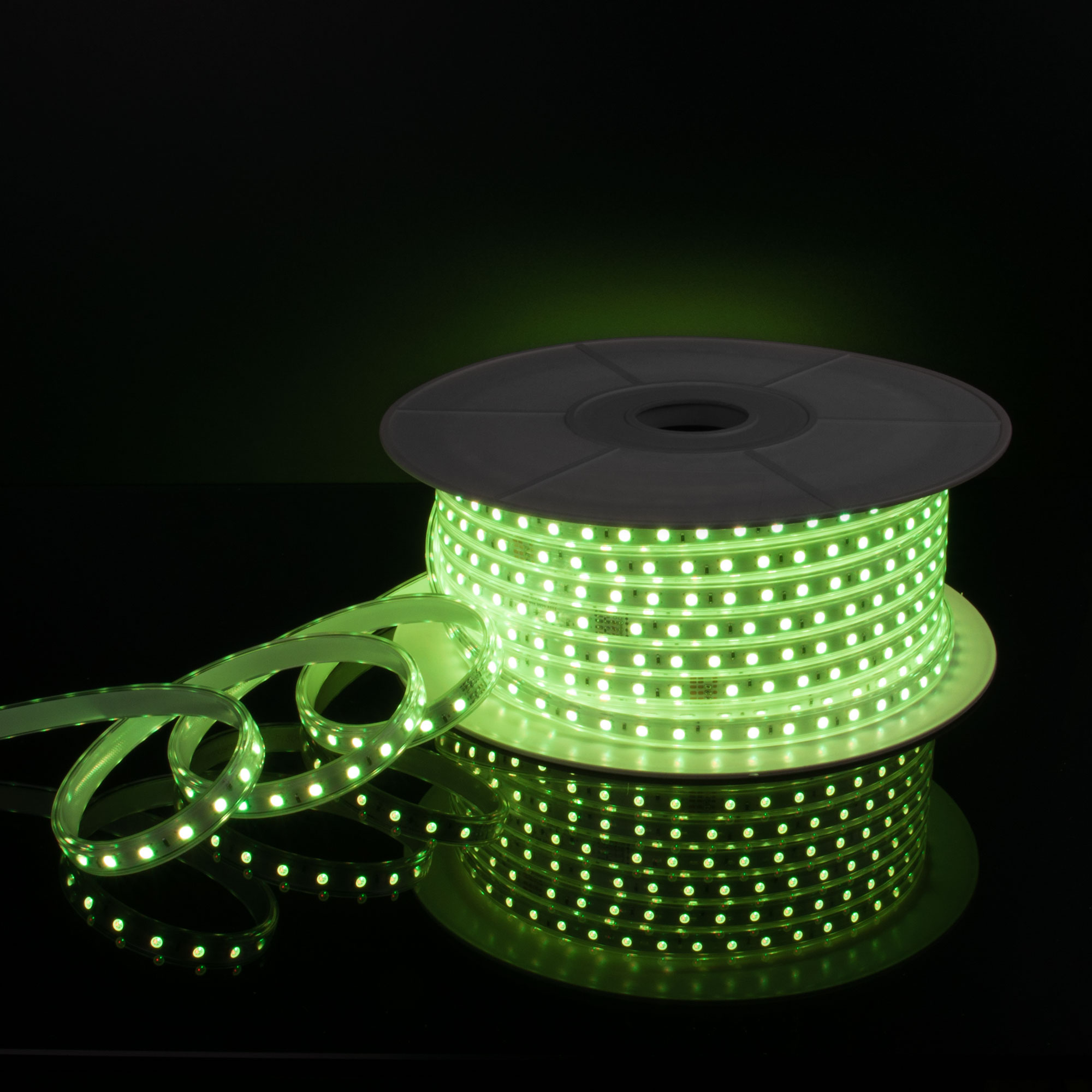 Светодиодная лента Elektrostandard 220V 11W 60Led 5050 IP65 мульти, 50 м 4690389170942