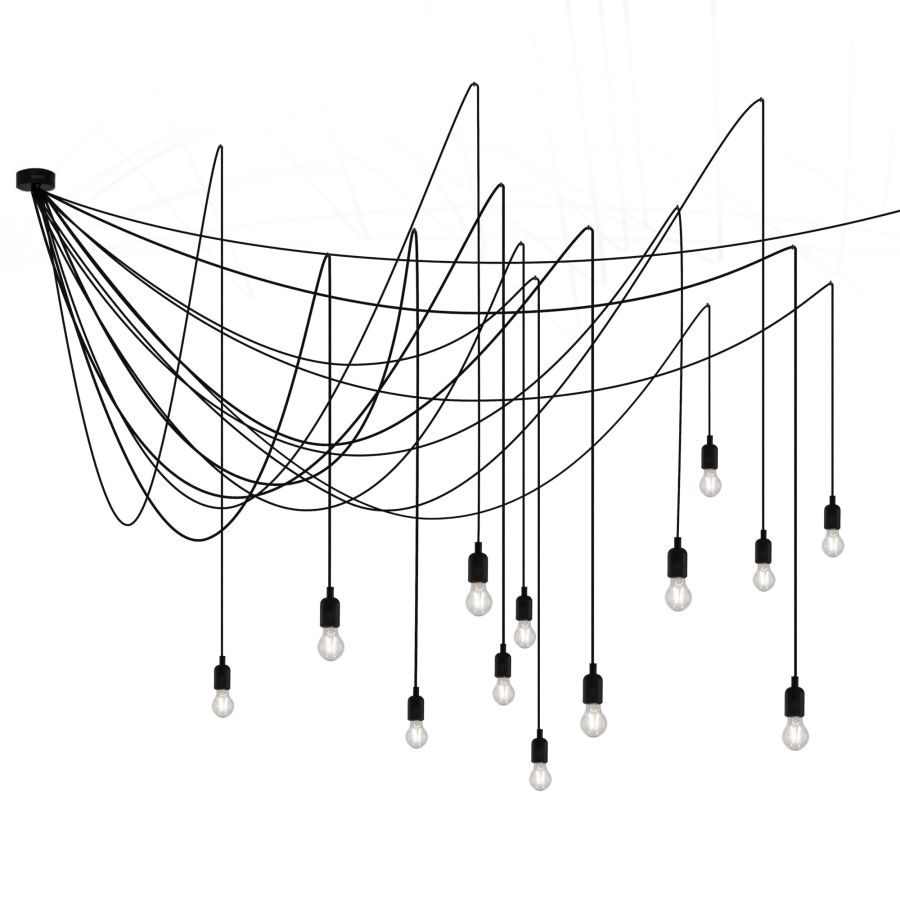 Потолочный светильник Seletti Maman Clear bulbs 07747 TRA