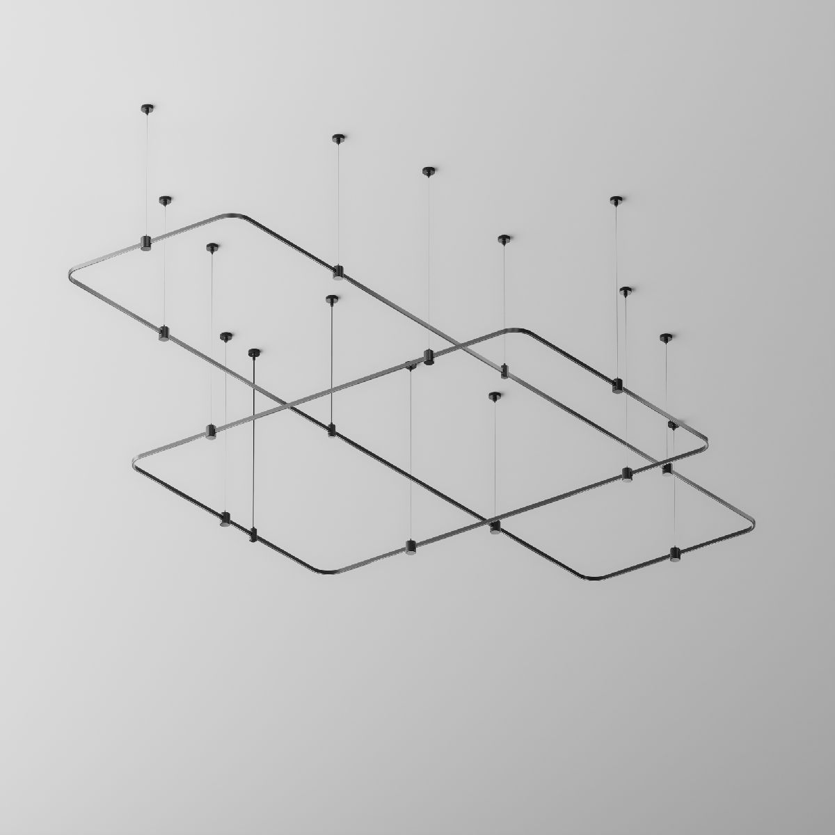 Радиусный коннектор для шинопровода Maytoni Flarity TRX154-RC80-B