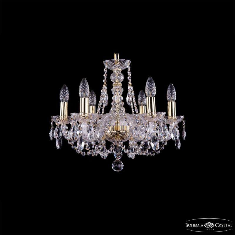 Подвесная люстра Bohemia Ivele Crystal 1406/6/160 G