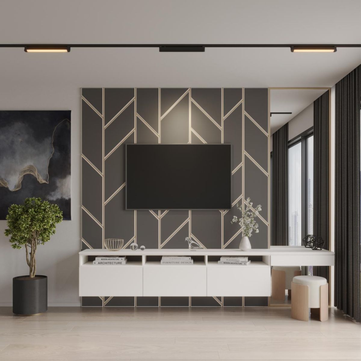 Трековый однофазный трехжильный светильник с переключателем цветовой температуры Novotech Port Iter 359796