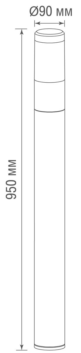 Ландшафтный светильник Donolux Cycle DL20471W8DG 950