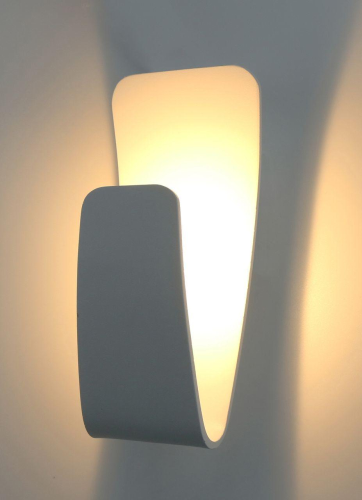 Настенный светодиодный led светильник Arte Lamp Virgola A1418AP-1WH