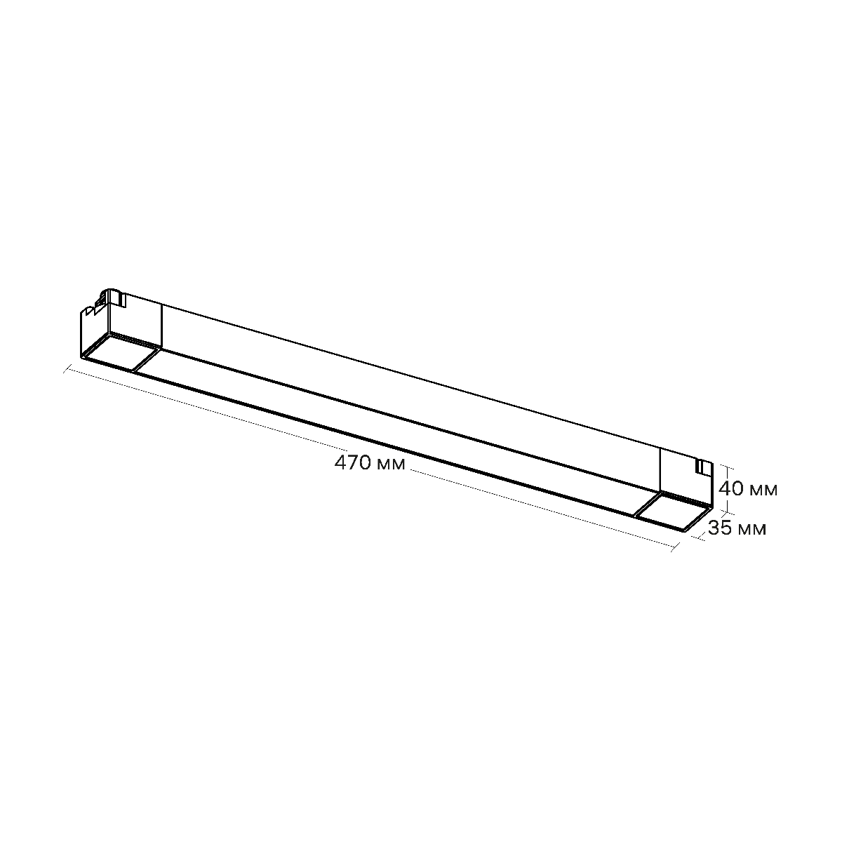 Трековый однофазный светильник Ritter Artline 59716 6