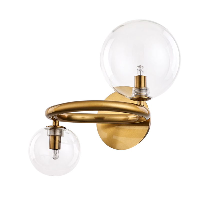 Прозрачное бра Arte Lamp Albus A7780AP-2AB