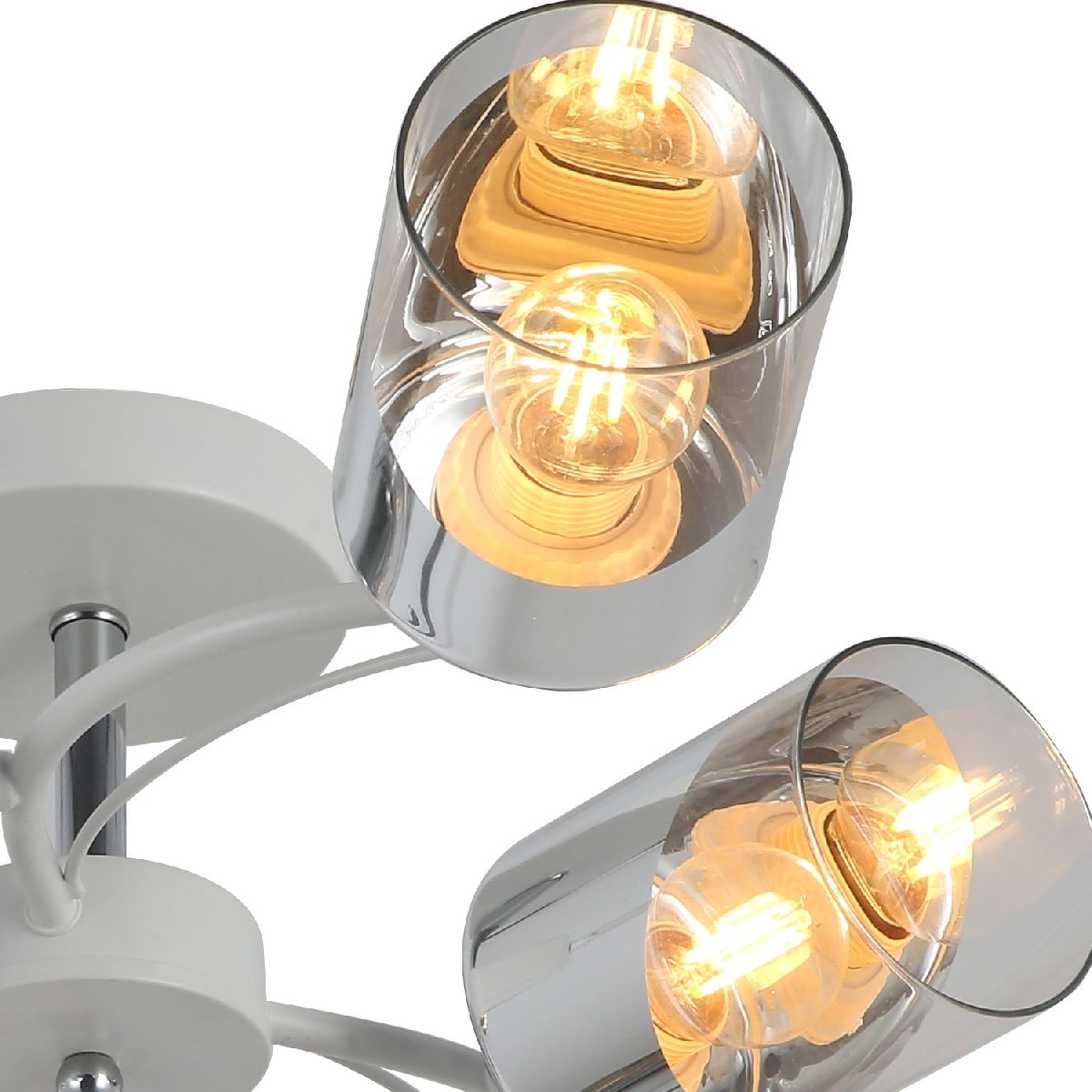 Люстра на штанге Illumico IL8208-6COU-79 WH CR