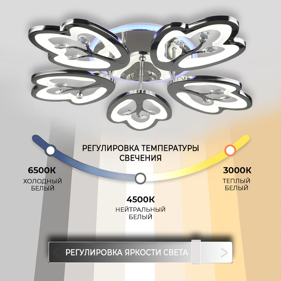 Потолочная люстра Wedo Light Dominica 75306.01.03.05