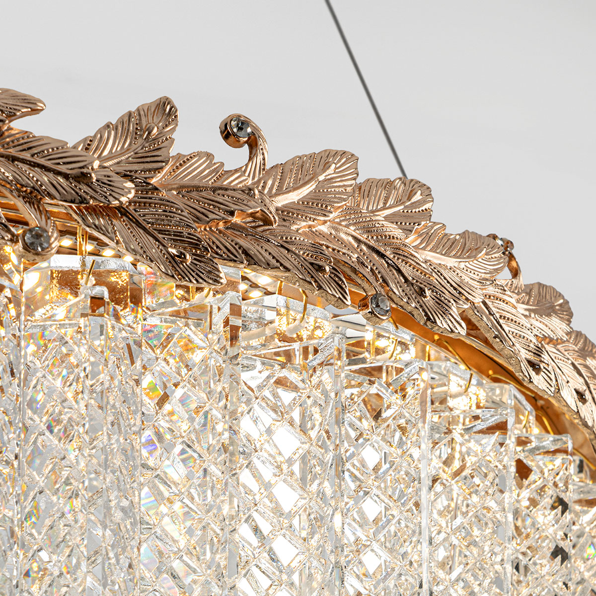 Подвесная люстра Modelux ML.8250.600 GD