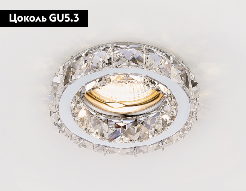 Встраиваемый светильник Ambrella Light K112 CL/CH