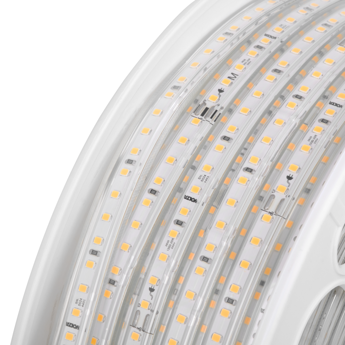 Светодиодная герметичная лента Wolta WLS-220V-2835-10W/6500/S120