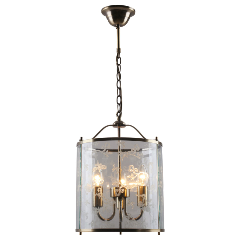 Подвесная люстра для низкого потолка Arte Lamp Bruno A8286SP-3AB