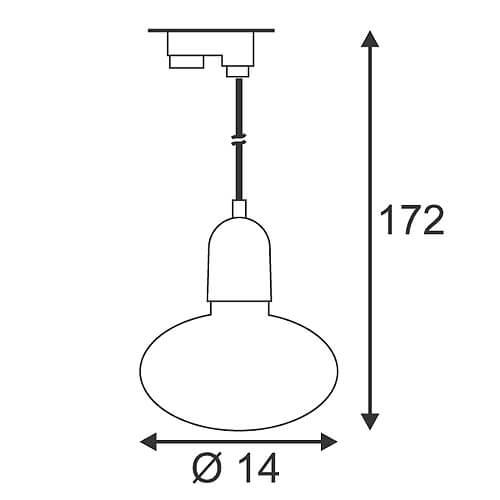 Трековый светильник SLV LED Trackspot 143881