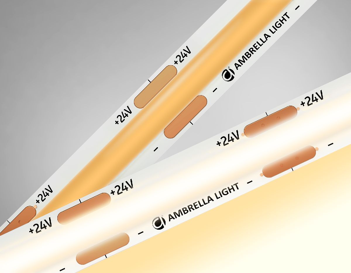 Светодиодная лента Ambrella Light LED Strip 24В COB 12Вт/м 3000K 5м IP20 GS4701