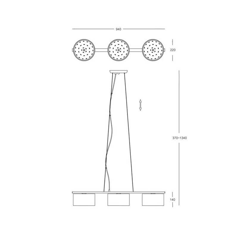 Подвесной светильник Zumaline Blink P0173-03Y-F4B3