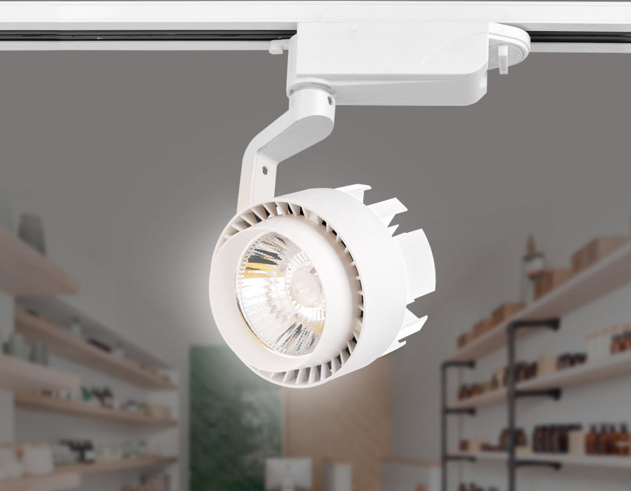 Трековый однофазный светильник Ambrella Light Track System GL6103