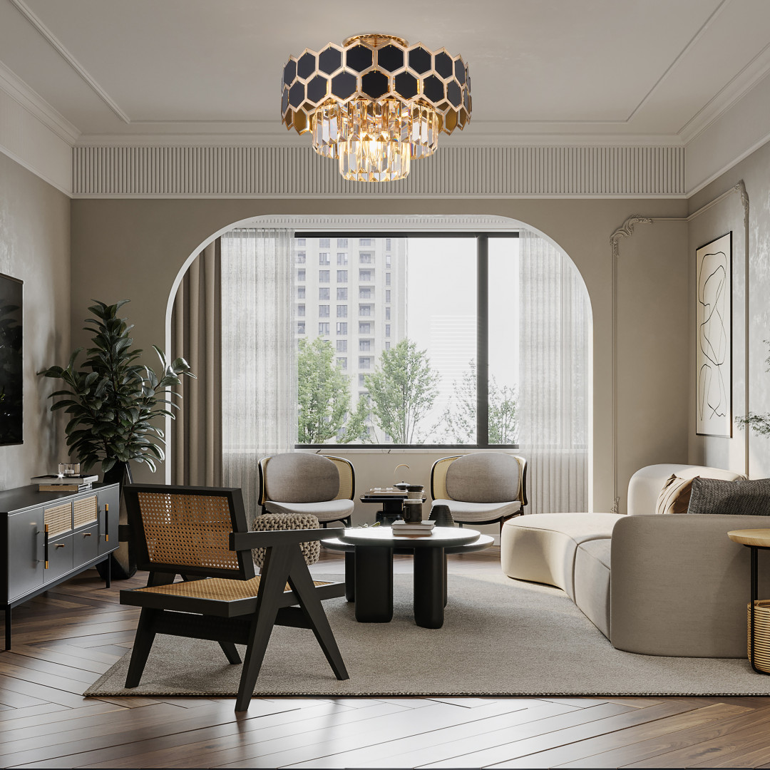 Потолочный светильник цилиндрический цилиндр Arte Milano Sorrento 375009/3+2/20/380 GD