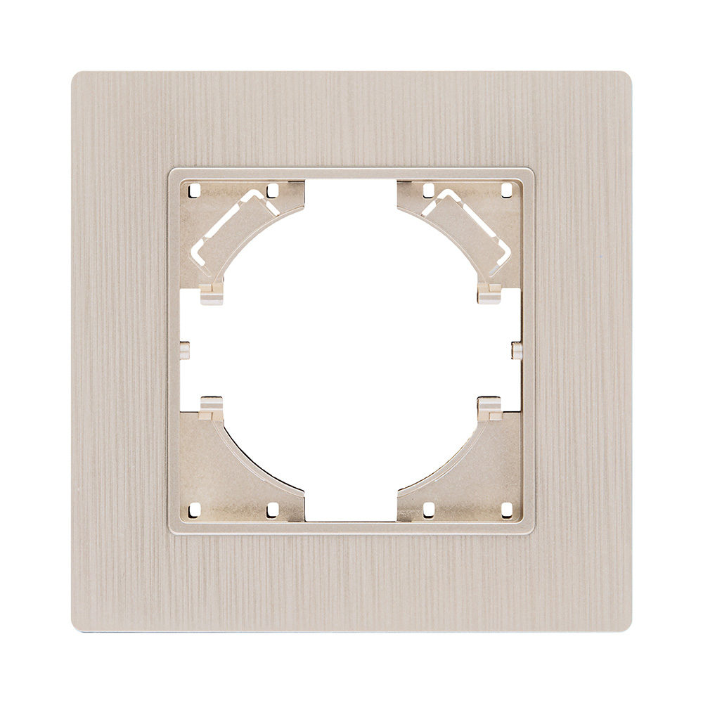 Рамка 1-постовая, золотой Kollinger Eleganz Plex EP1GD