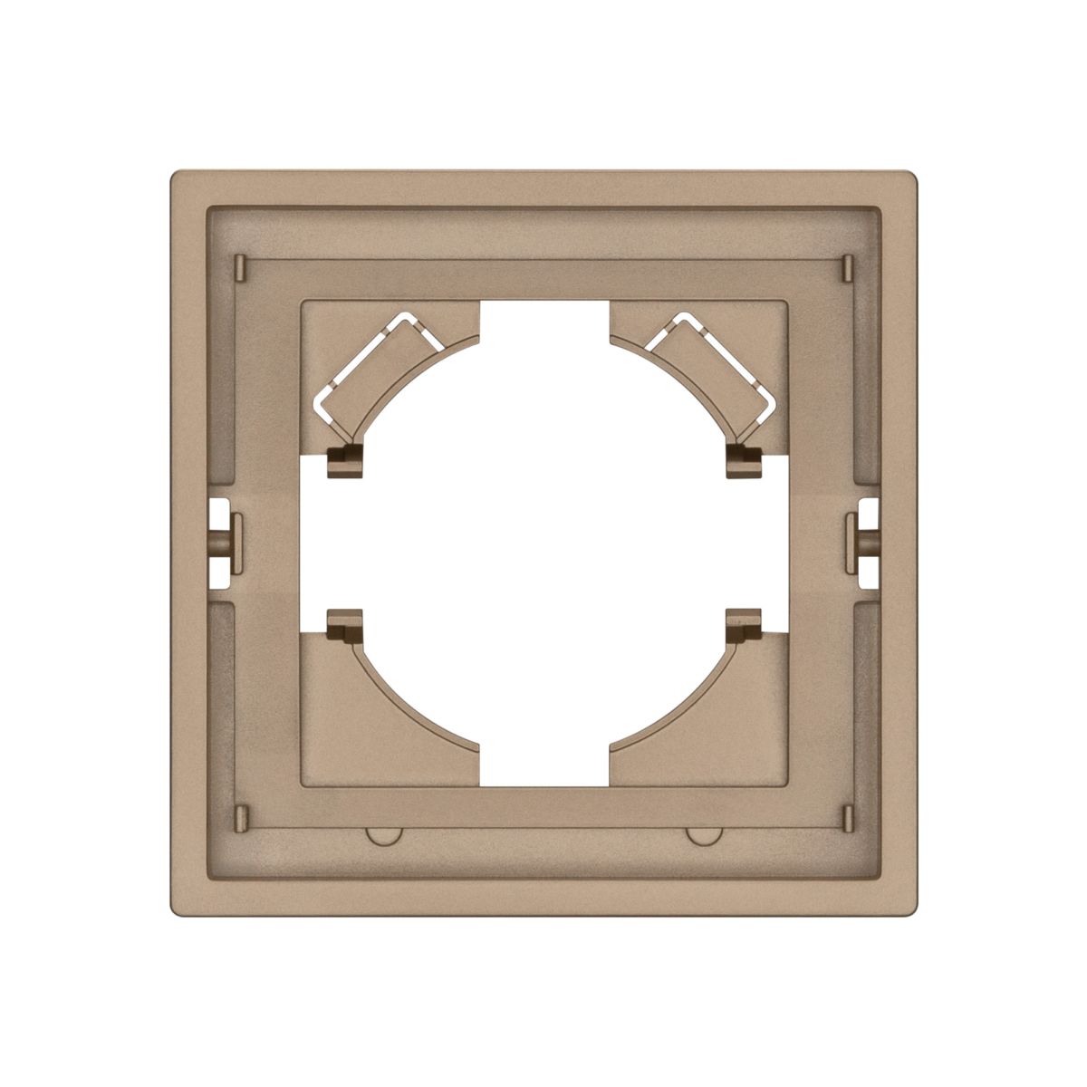 Рамка пластиковая на 1 пост Arlight FRM-TENDO-PL-1-GD 053838