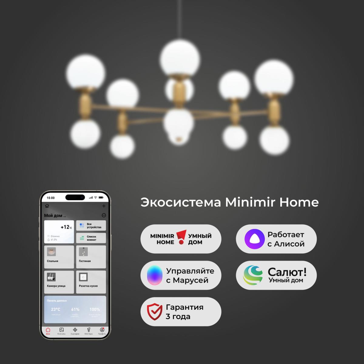 Подвесная люстра Eurosvet Bubble 30182 латунь a063213