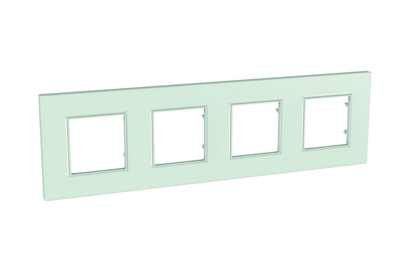 Рамка 4-постовая Schneider Electric Unica Quadro MGU2.708.17