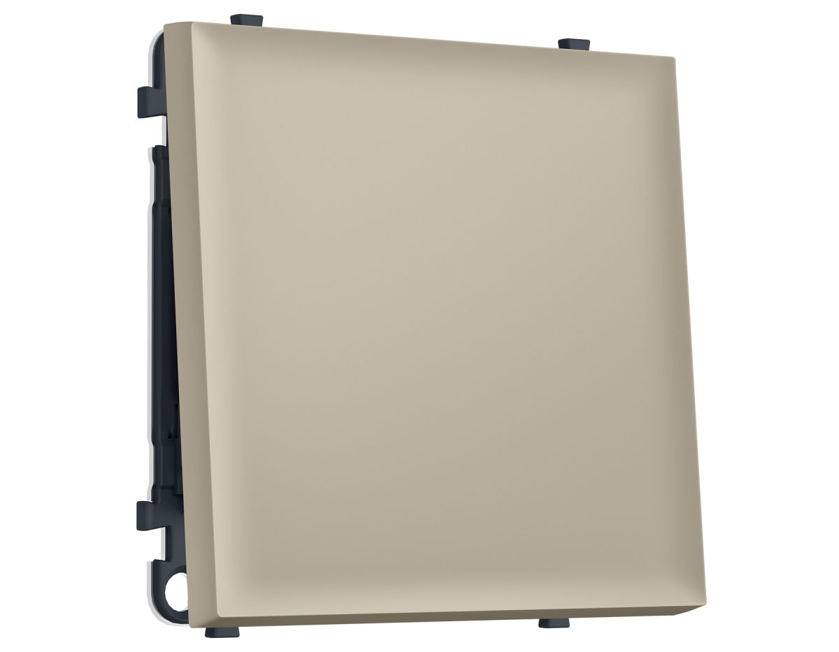 Комплект механизма 1-кл проходного выключателя SIGMA Кашемир 10A-250V QUANT PRO Ambrella Volt MS341020 (SP3410, PR105)
