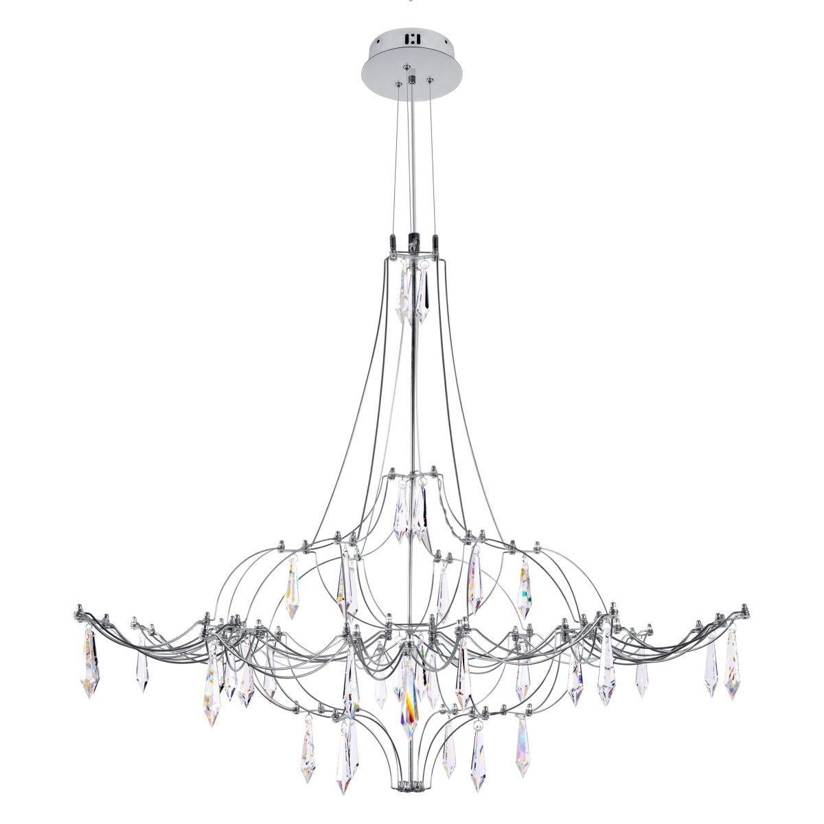 Подвесная люстра Loft IT Mira 10588/800 Silver Asfour