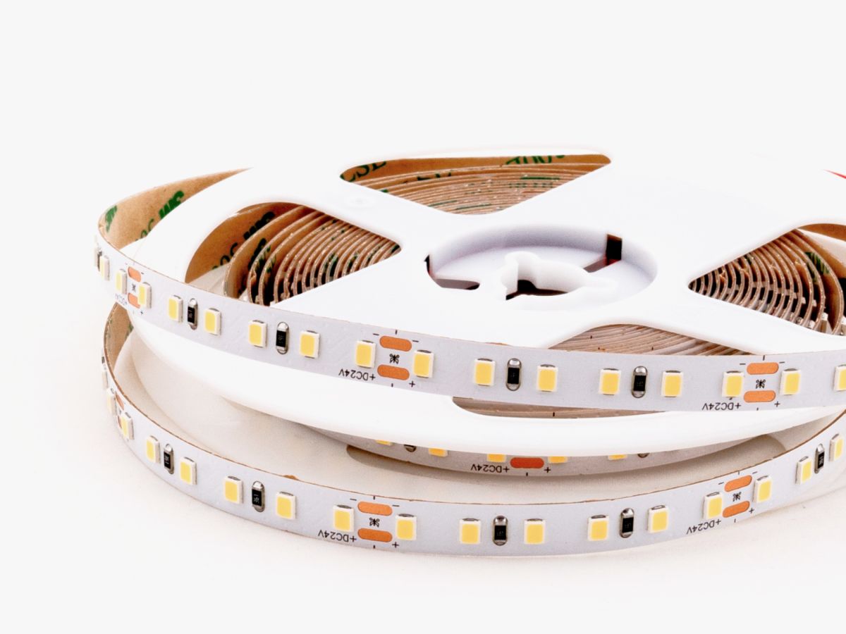 Светодиодная лента LEDS POWER 2835 120/м (5Вт/м) 24В нейтральная 005874