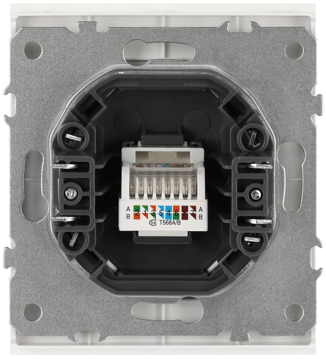 Розетка Эра Arktik 16-3107-08 информационная RJ45 белый матовый Б0070481