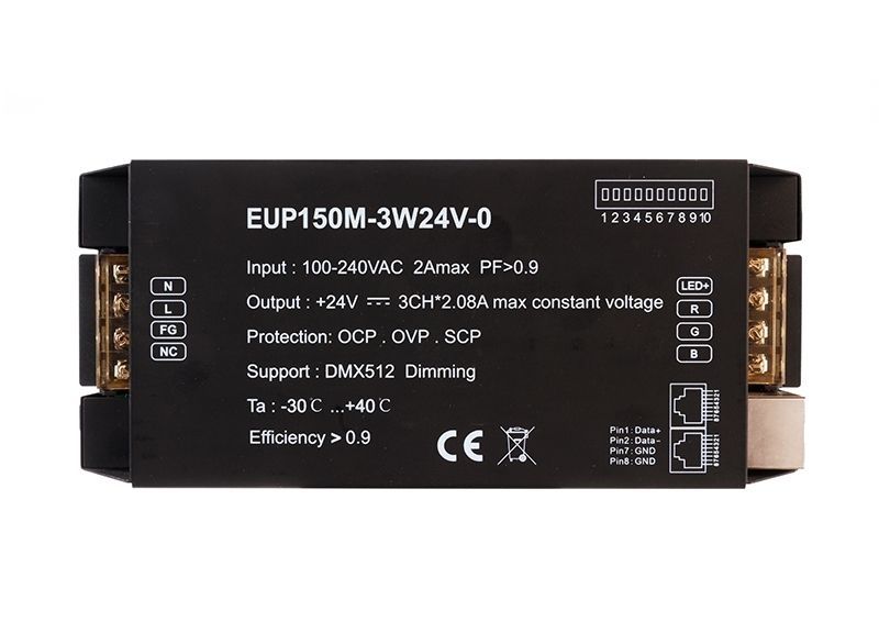 Блок питания Deko-Light HV DMX 135Вт 100-240В IP20 843275