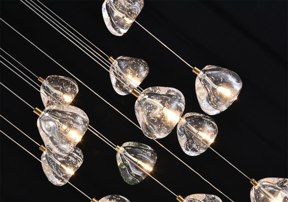 Каскадная люстра DeLight Collection Mizu OM8201015-10 chrome