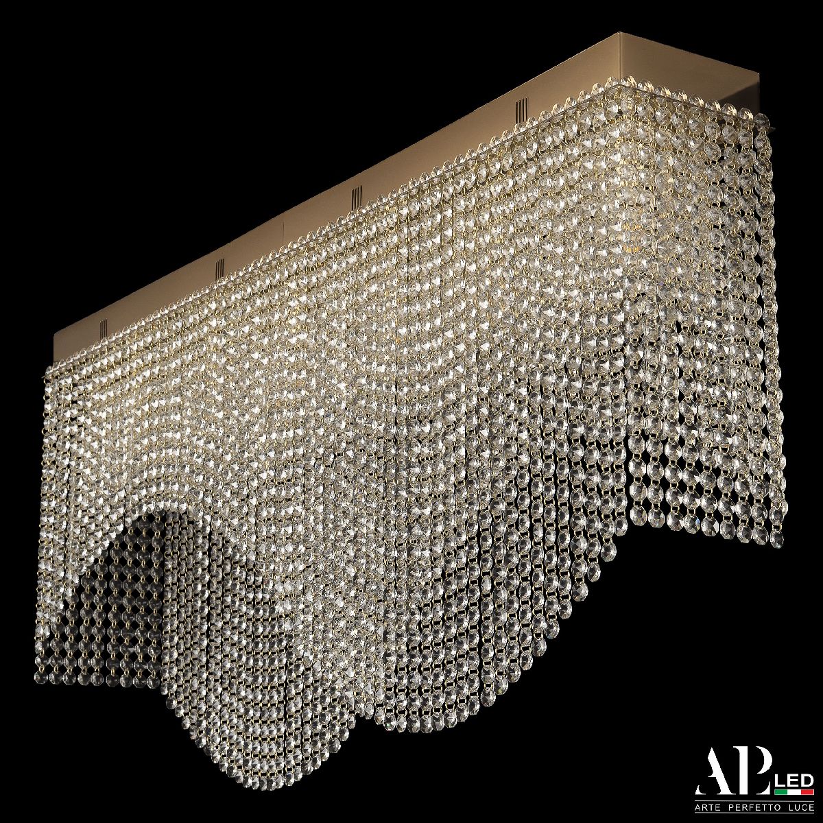 Потолочная люстра Arte Perfetto Luce Sicilia SH512.2.100.B.Gd.E14