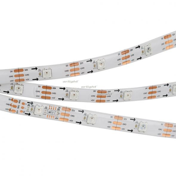 Светодиодная лента Arlight SPI-5000SE-AM 5V RGB (5060, 150 LED x1, 2812) 022182