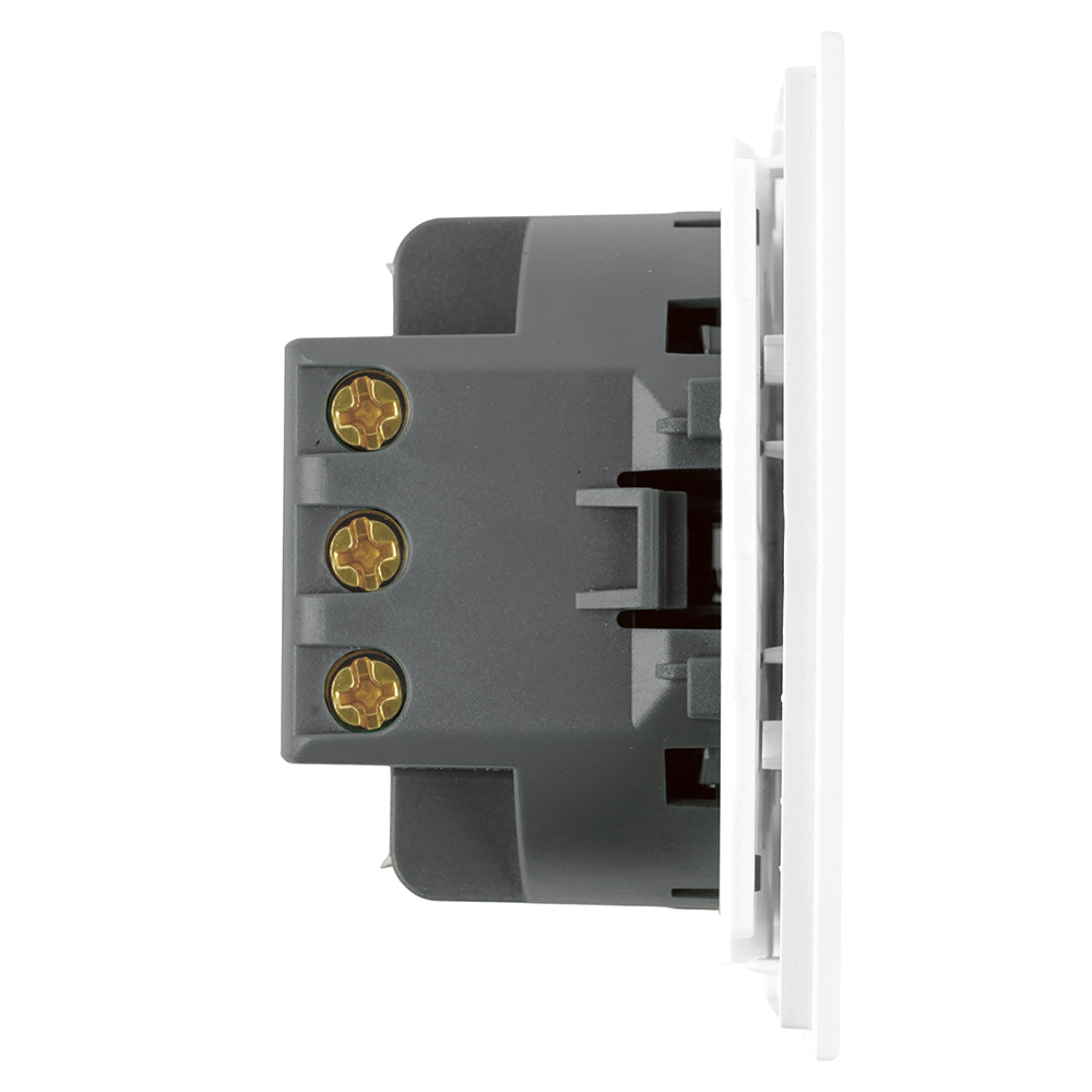 Переключатель перекрестный 1-клавишный (механизм) Stekker Мия 250В 10А RSW10-3110-01 белая магнолия 50569