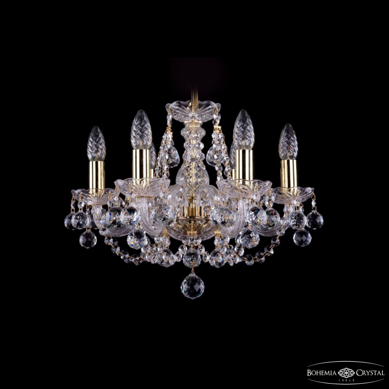 Подвесная люстра Bohemia Ivele Crystal 1406/6/141 G Balls