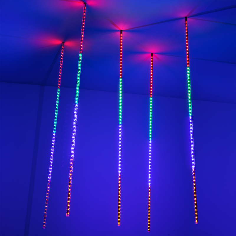 Светодиодная гирлянда Arlight ARD-Icefall-Classic-D12-1000-5PCS-Clear-120LED-Live RGB 026056
