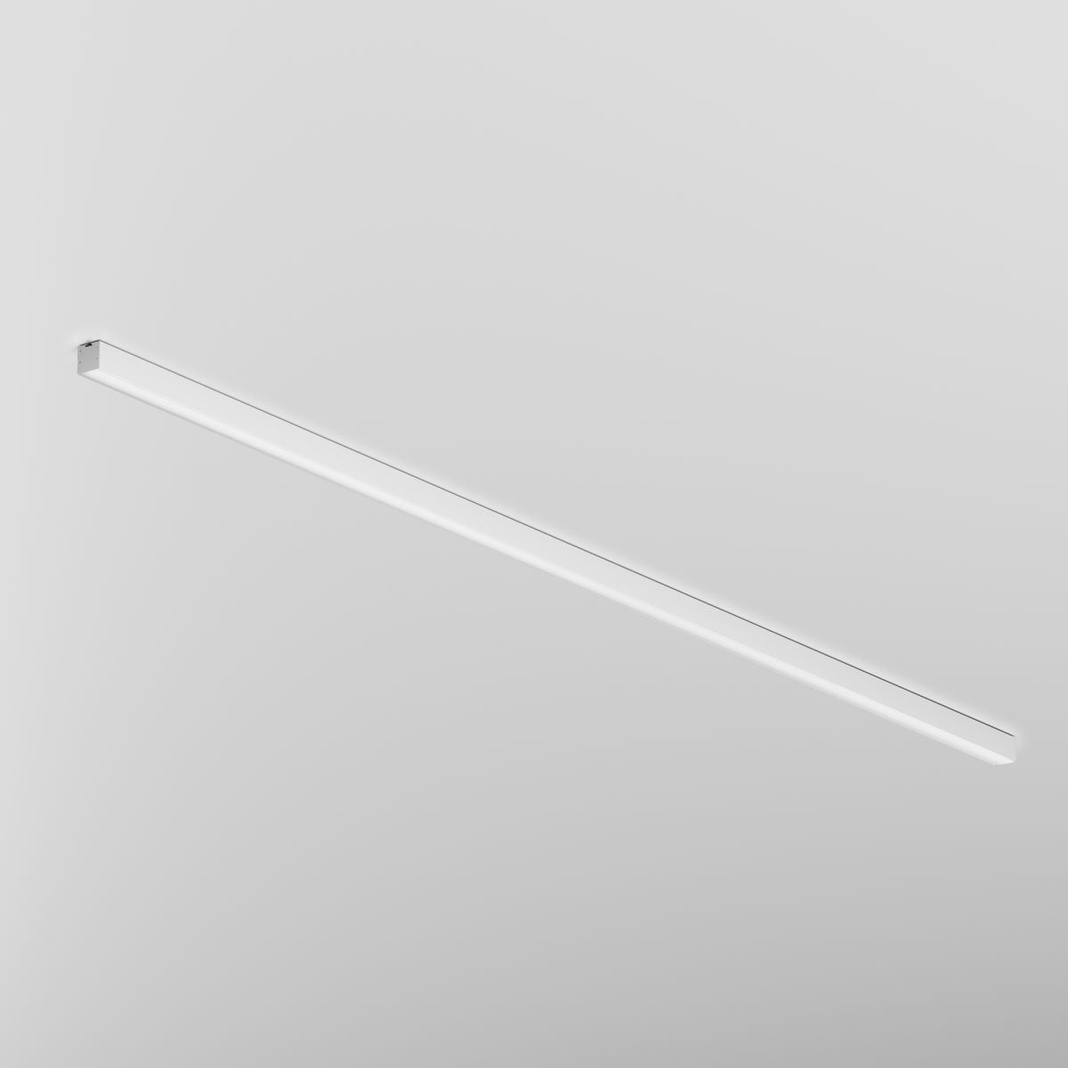 Линейный накладной светильник Maytoni Technical 4000K 35x35 (Серебро, 2 м) LL311008