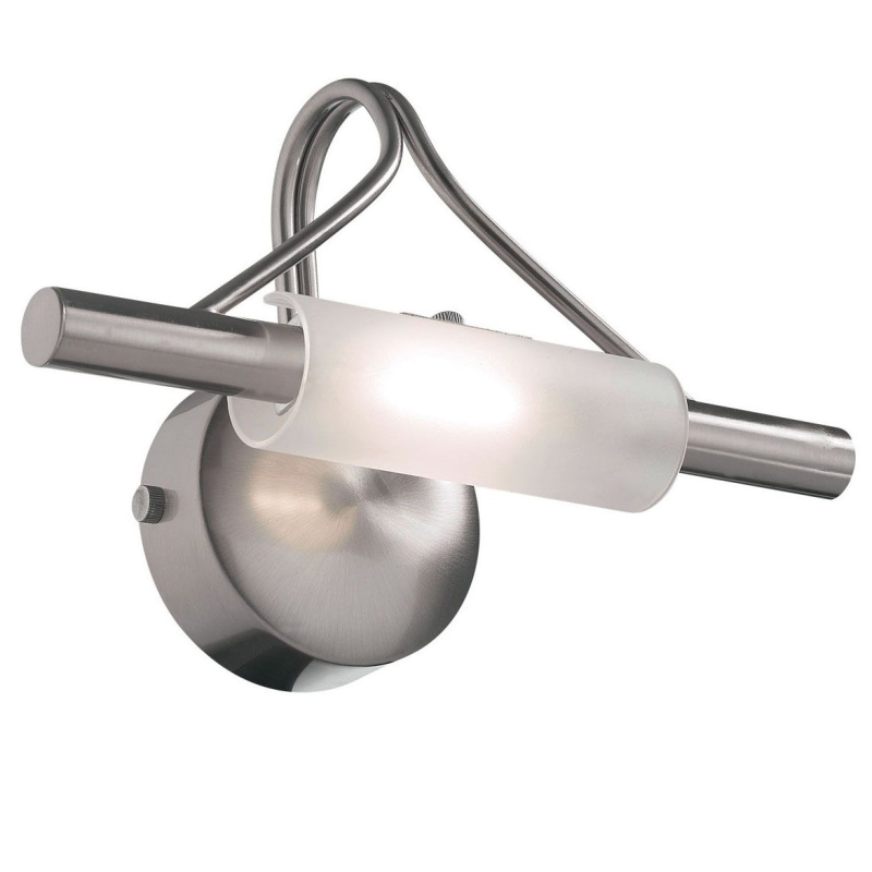 Подсветка для зеркал Ideal Lux Lucciola AP1 Nickel 004358