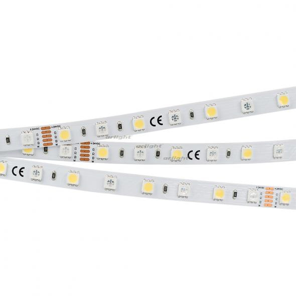 Светодиодная лента Arlight RT6-5050-60 24V RGB-White 2x (300 LED) 018325