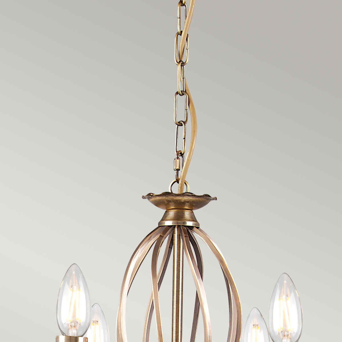 Подвесная люстра Elstead Lighting AG8-AGED-BRASS