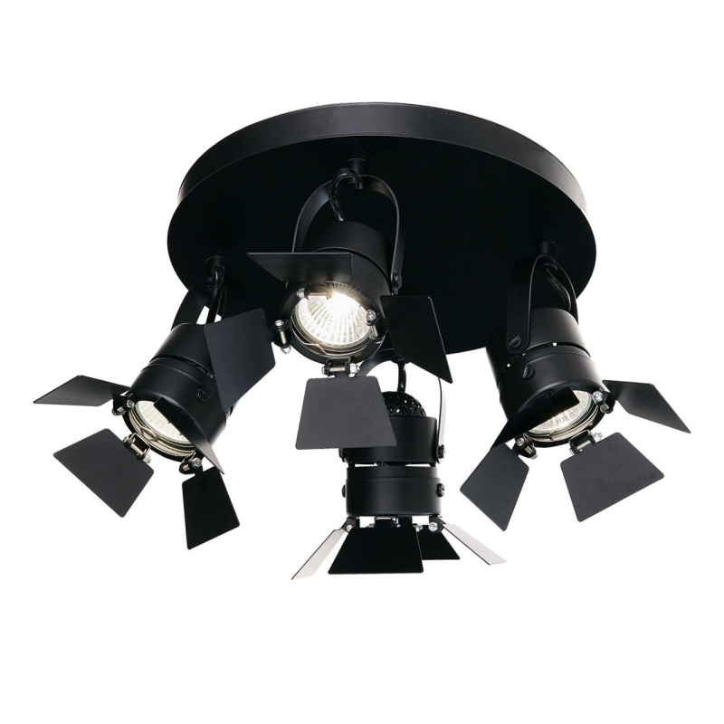 Спот Ideal Lux Ciak PL4 Nero 095707