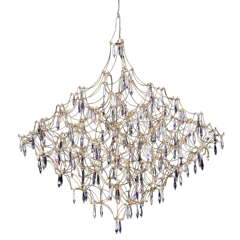 Подвесная люстра второго света Loft IT Mira 10259/1200 Gold Asfour