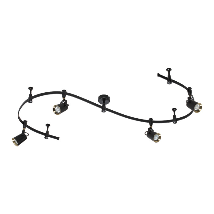 Трековая система Odeon Light Flexi Black 3629/4TR